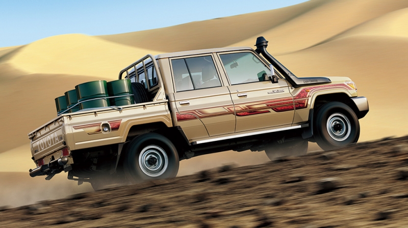 Toyota Land Cruiser 70 Series L'empereur des tout-terrain